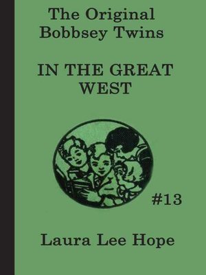 cover image of The Bobbsey Twins in the Great West